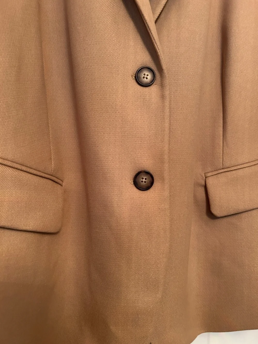 Lands End camel colored